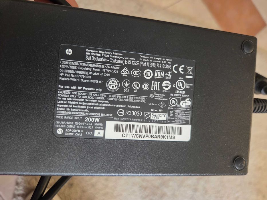 Мощна работна станция HP ZBook 15 G2 | 15.6" | Core i7 | 200W оригинално зарядно
