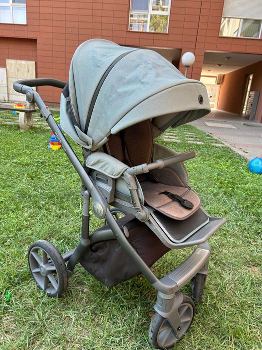 Бебешка количка 2 в 1 Roan BASS NEXT Ocean Mood