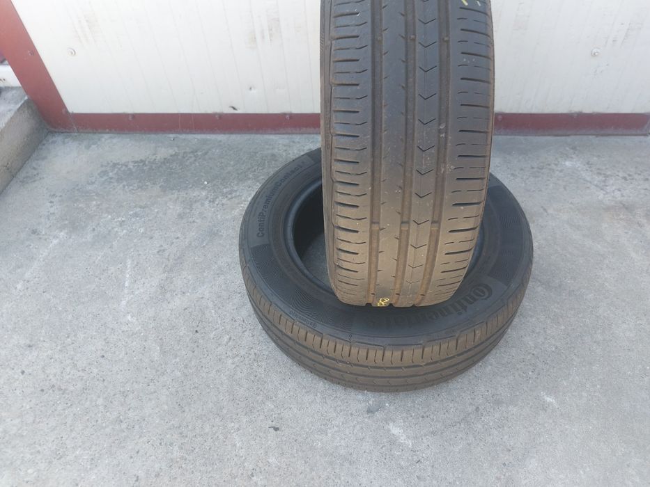 100 lei bucata! Doua anvelope de vara 185 60 r14 Continental ContiPremiumContact 5
