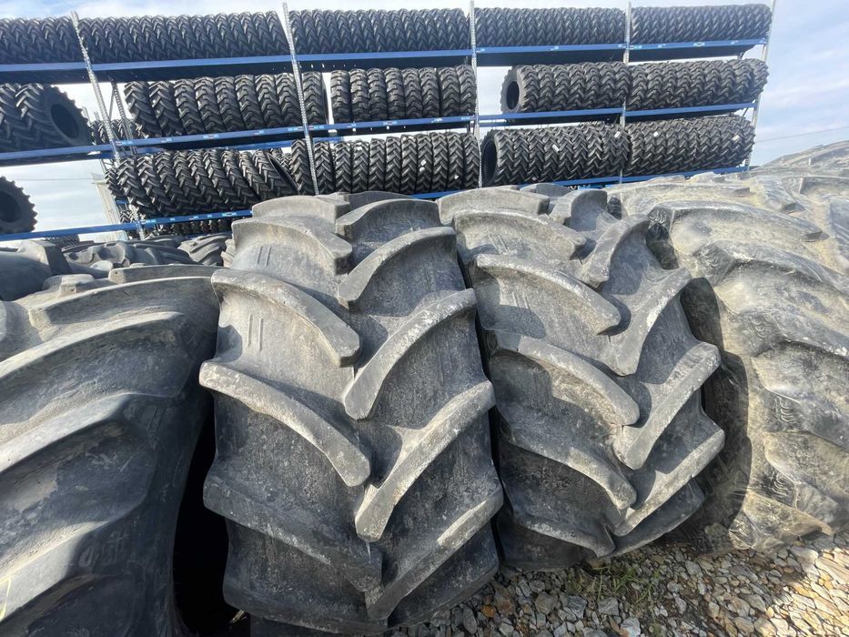 Cauciucuri case magnum 290 600/70r30 anvelope putin uzate fara defect