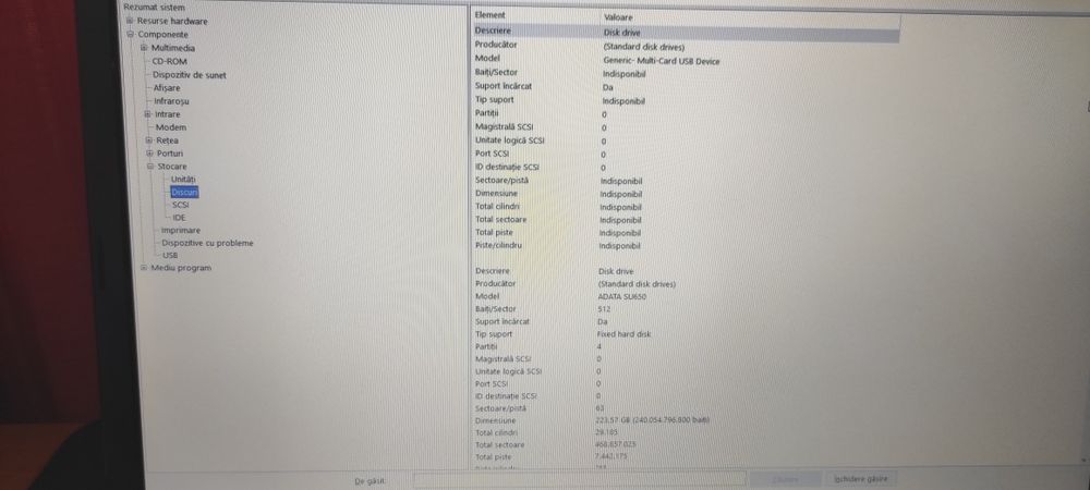 Laptop Acer Aspire 17.3 ",Intel i3 ,8GB RAM ,SSD 500 GB ,DVD-RW&cititor carduri