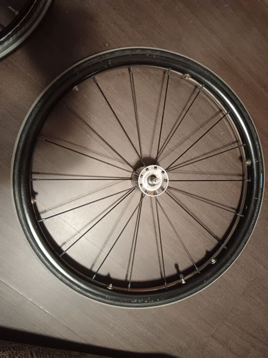 Set 2 Roți Scaun Rulant Active SPINERGY 26 inch / 650C (571)- Spițe PBO, prindere Panthera