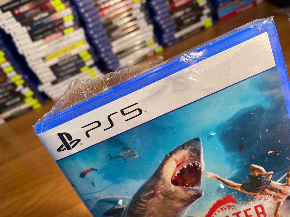 Новый** диск MANEATER PlayStation 5 Огромный Выбор Игр
