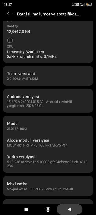 Xiaomi 13 t 256 gb