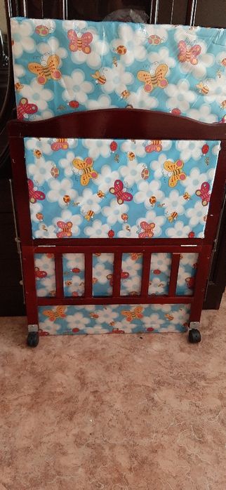 Детский кровать с люлькой