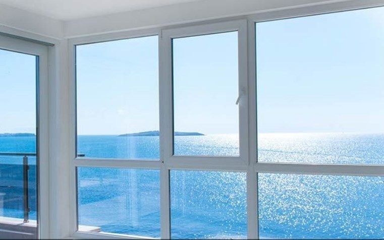 Алюминиевые окна, двери, витраж