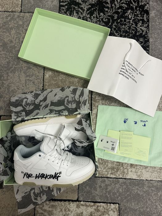 Adidasi baieti Off-white Out of Office