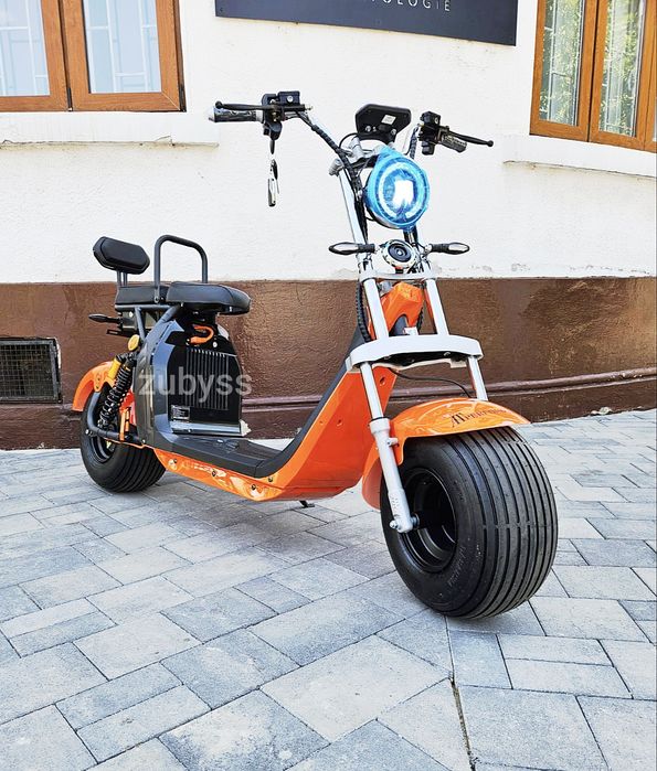 Scuter Electric CityHarley 1500W 20Ah 60kmh Model Nou 2025