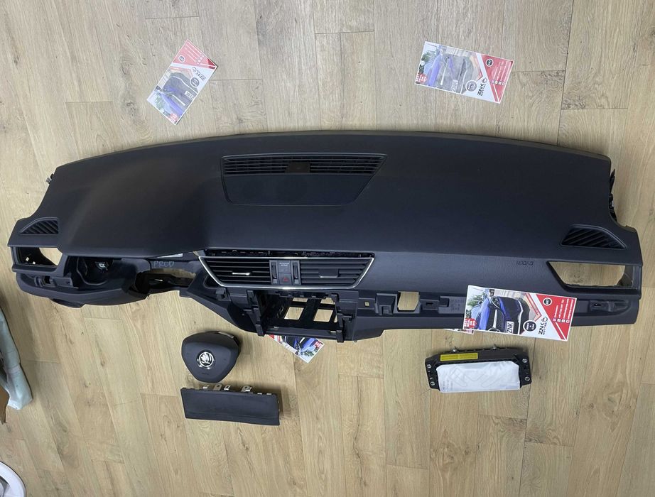 Skoda Superb 3 - plansa de bord - kit airbag - se vinde si pe bucati