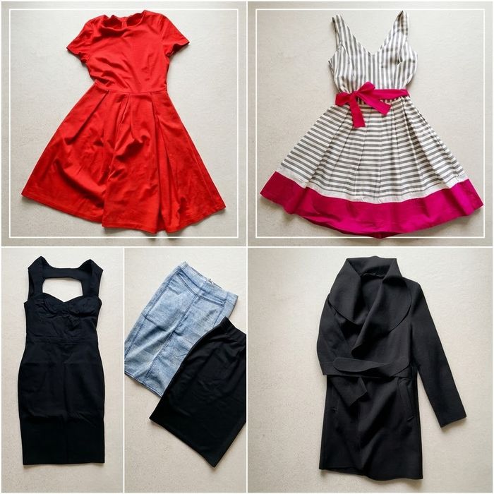 Set rochii,fuste, trenci dama M