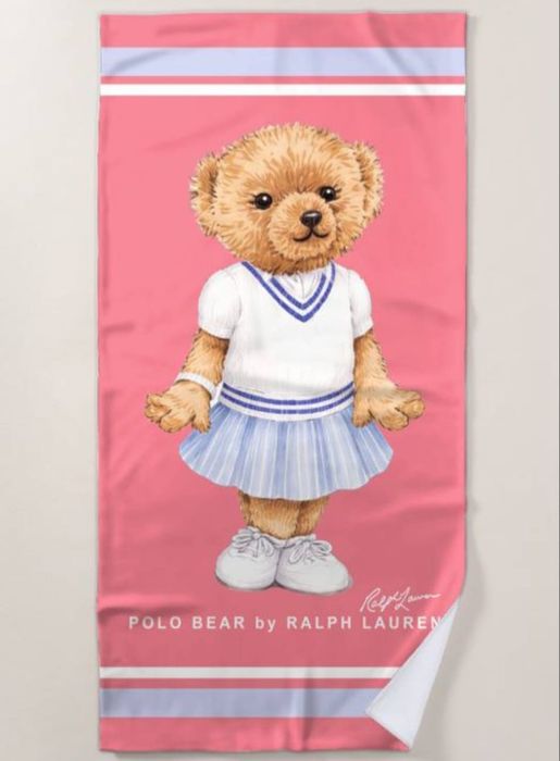 Страхотна плажна хавлия POLO RALPH LAUREN размер 180см на 90см