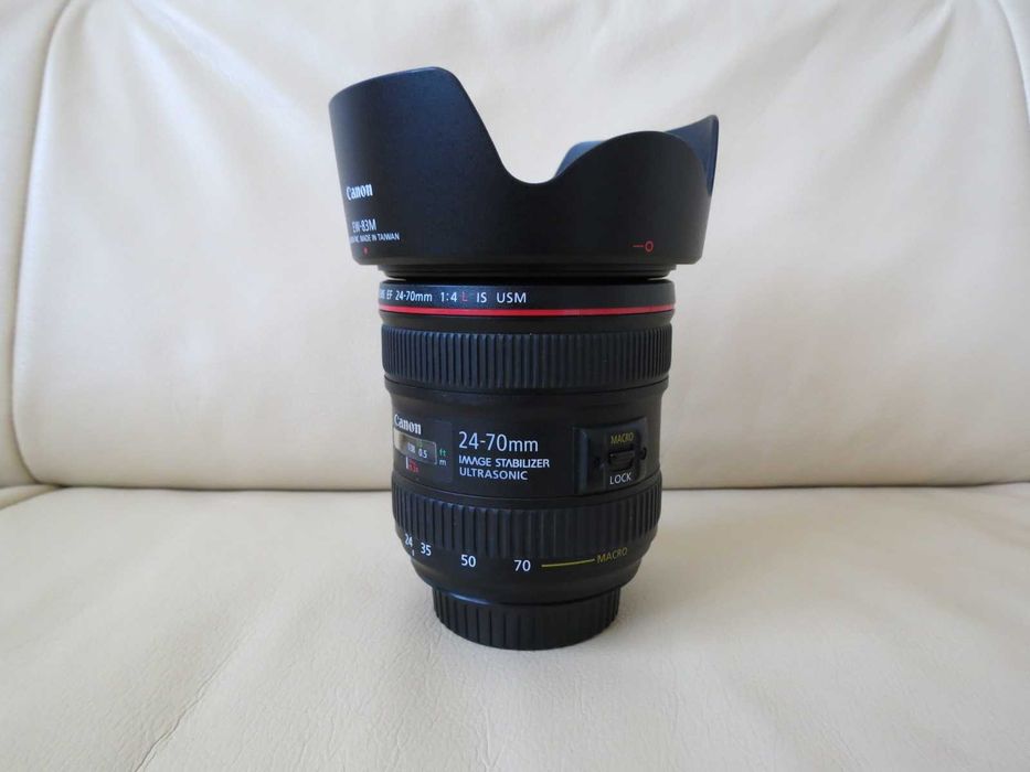 Obiectiv Canon EF 24-70mm f/4 L IS USM - Impecabil !!
