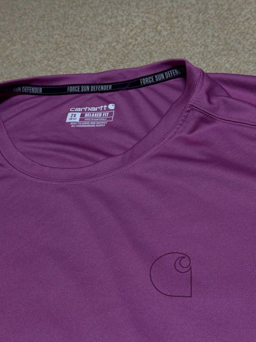 Tricou Sport Carhartt Force Sun Defender Pink Electric Fuchsia 2XL