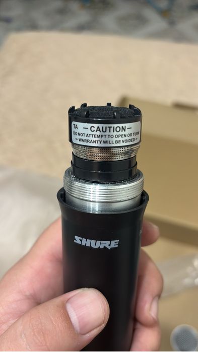 Микрафон shure новый в упаковке