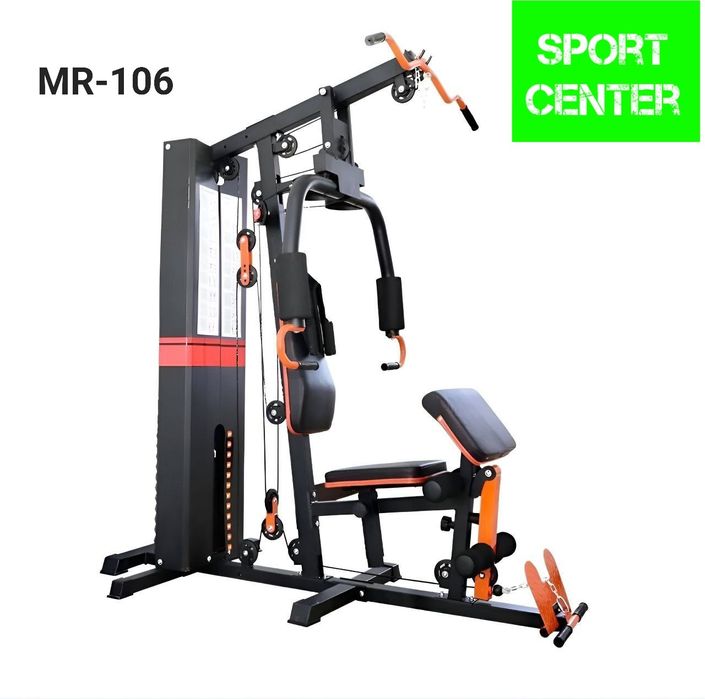 Многофункциональный силовой тренажёр разного выда и функции MR 106