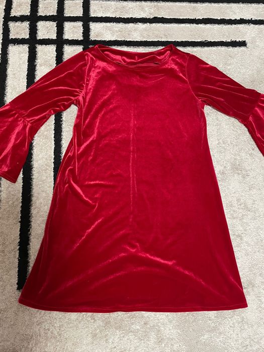 Rochie catifea eleganta