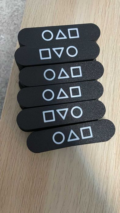 Set Gonggi – Joc Tradițional Coreean din „Squid Game”, Printat 3D