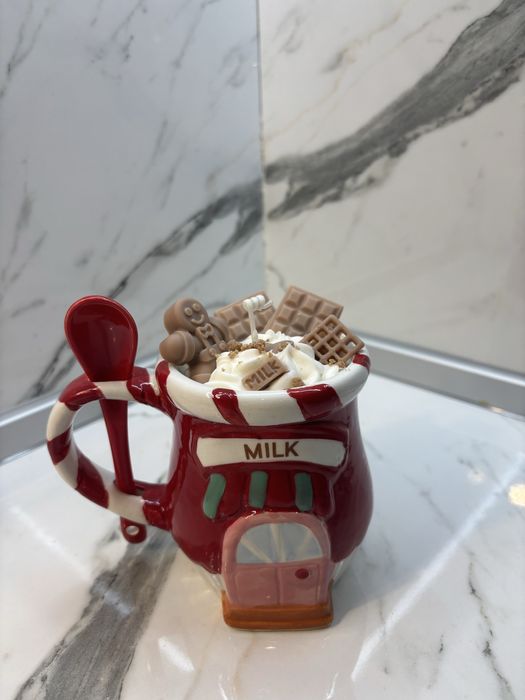 Коледни подаръци - свещи в чашка