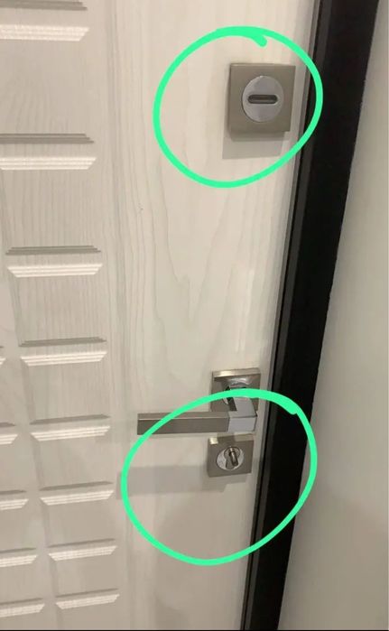 Замена ручек дверей