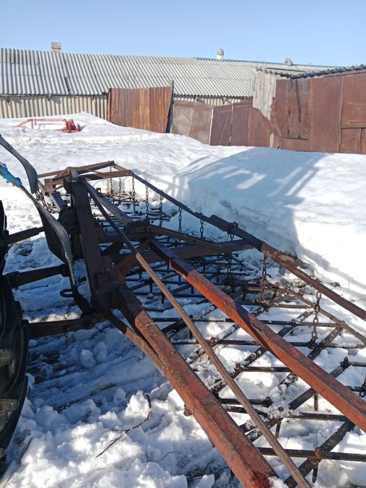 Трактор,косилка,бороны навесные