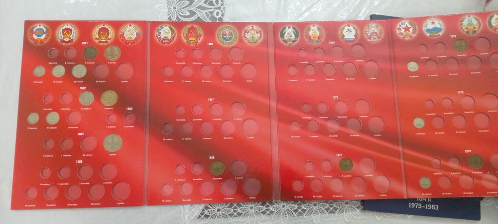 Альбом планшет для монеты СССР