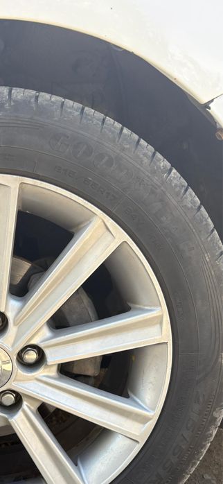 Диск в сборе от тойоты 215/55/17