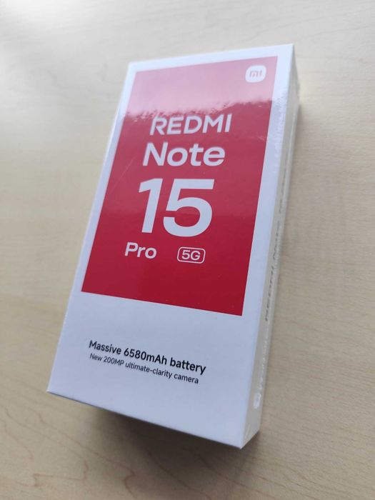 Xiaomi Redmi Note 15 Pro, Dual Sim, 256GB, 8GB RAM, 5G , Glacier Blue