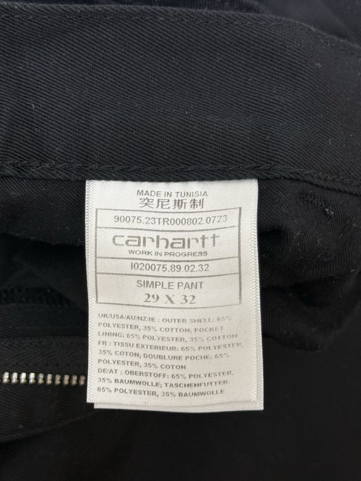 Штаны carhartt размер 29х32
