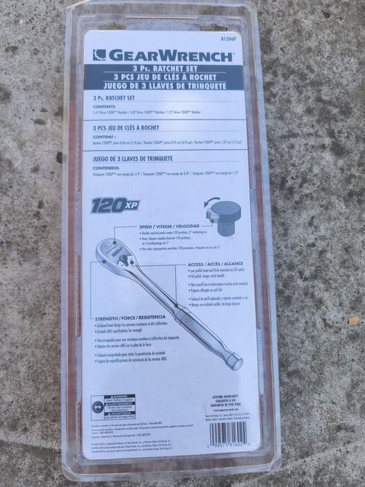 Clicheti Gearwrench 120xp 90xp "snap on"