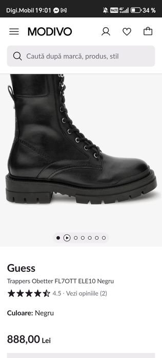 Vând ghete Guess noi