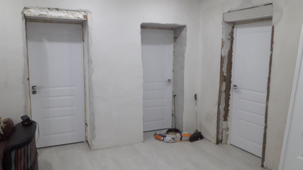 Установка дверей