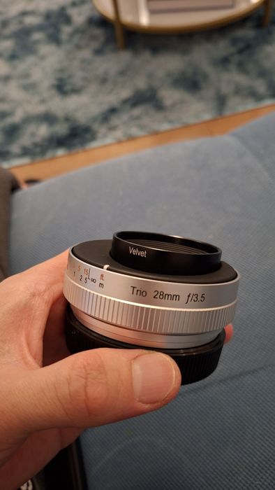 Lensbaby Trio 28 mm f3.5 Montura RF