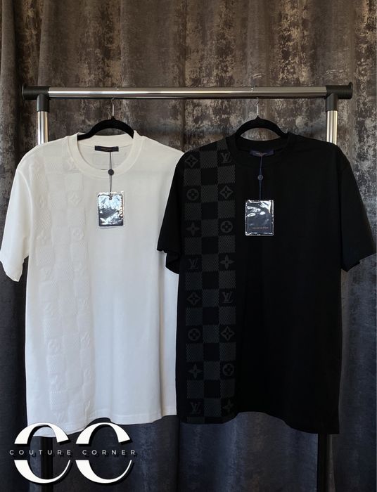 Tricou Louis Vuitton Logo Print • Calitate TOP • Cod QR