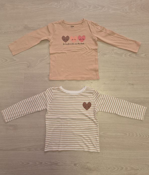 Запазени блузи дълъг ръкав за момиче на Terra Nova,H&M и Sinsay 98/104