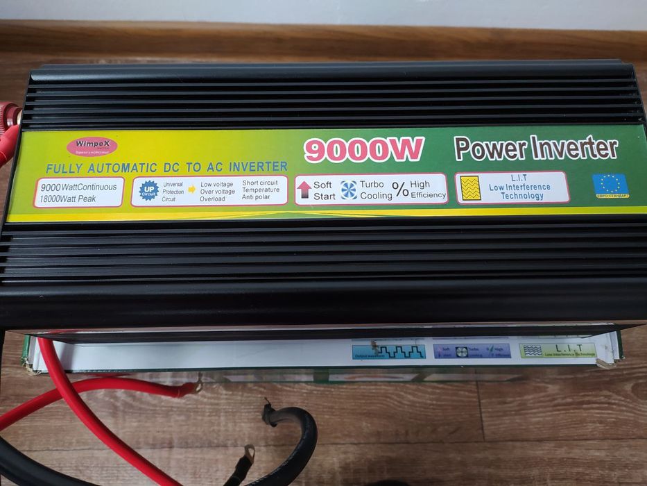 Инверторът е нов.