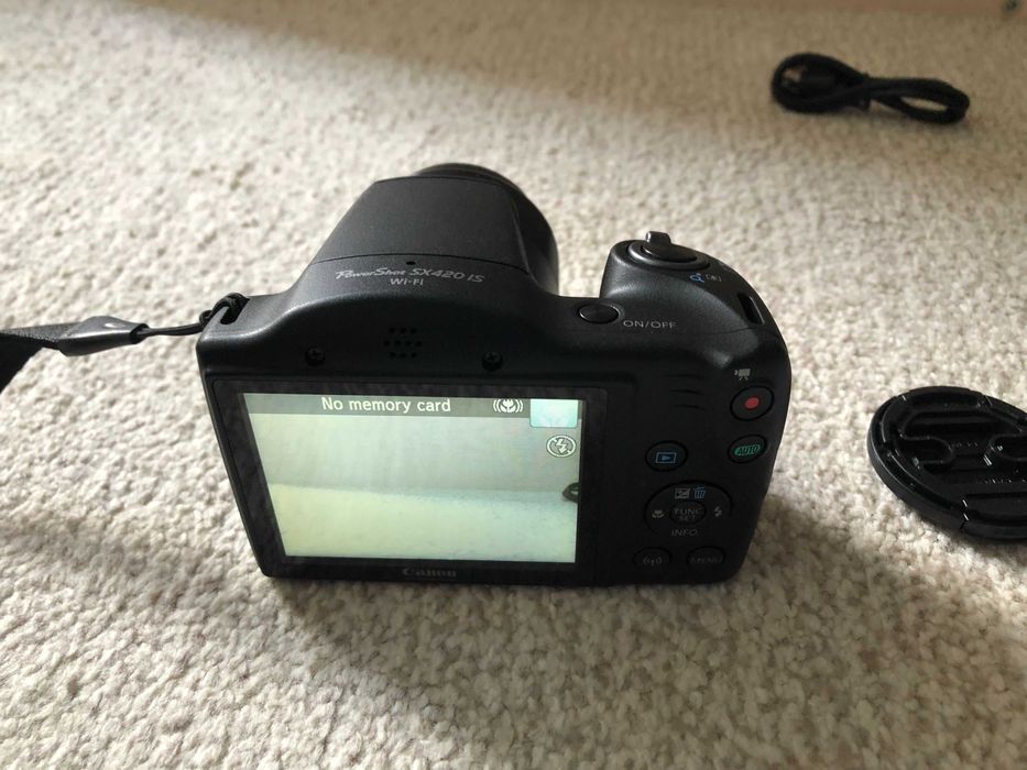 Aparat foto digital Canon PowerShot SX420 IS 20MP Black 2bat Wifi Brid