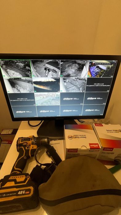 Видеонаблюдение и электромонтаж