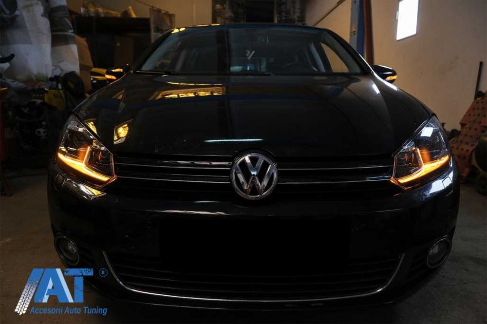 Faruri LED VW Golf 6 2008-2013 - Golf 7 facelift look