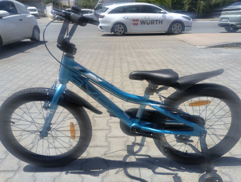 X Детски алуминиев велосипед 20" SPECIAL син