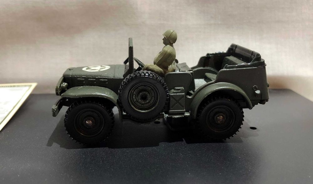 Solido Dodge WC56 Command Car US 1944 metal cu cutie originala