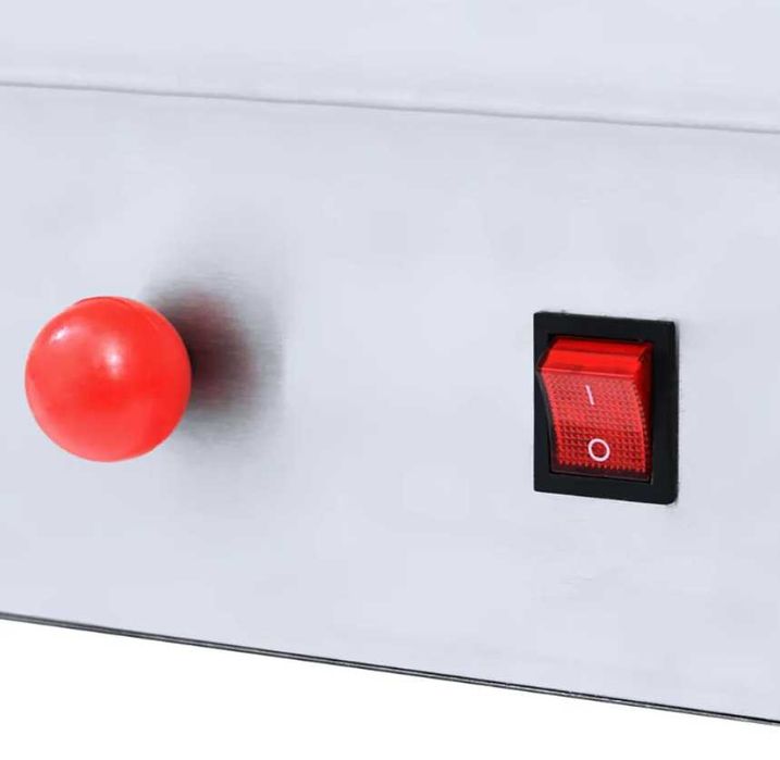 Aparat shaorma gaz GPL, Excalibur INOX, rotisor kebab gaz 3 arzatoare