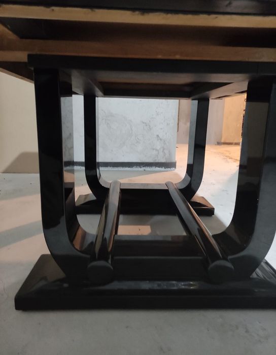 Masă de sufragerie extensibilă ArtDeco Gaston Poisson, Franța 1935