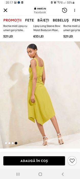 Rochie petrecere  de la Next,M