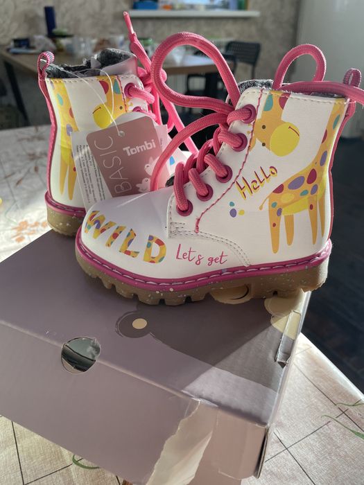 Ботинки для девочек 22 размер