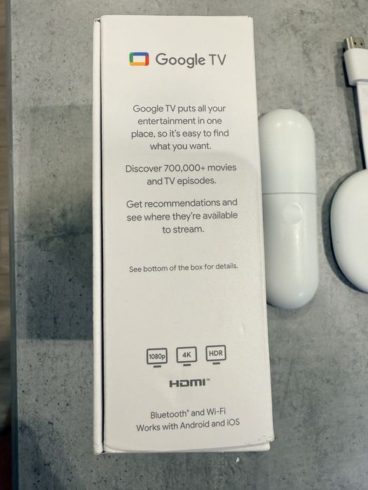 Chromecast 4k Google TV