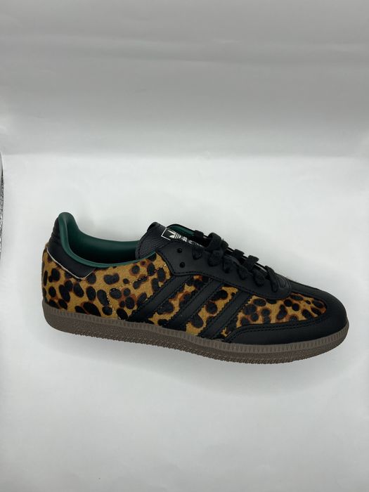 Adidas Samba OG “Black Green Leopard”