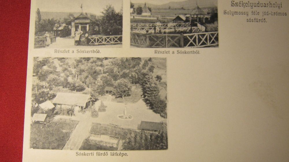 Ilustrata veche,Odorheiul Secuiesc.SzekelyUdvarhely,inainte 1905!