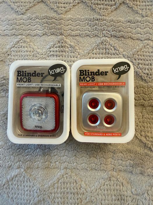 Knog Blinder Mob lumini bicicleta Fata Spate