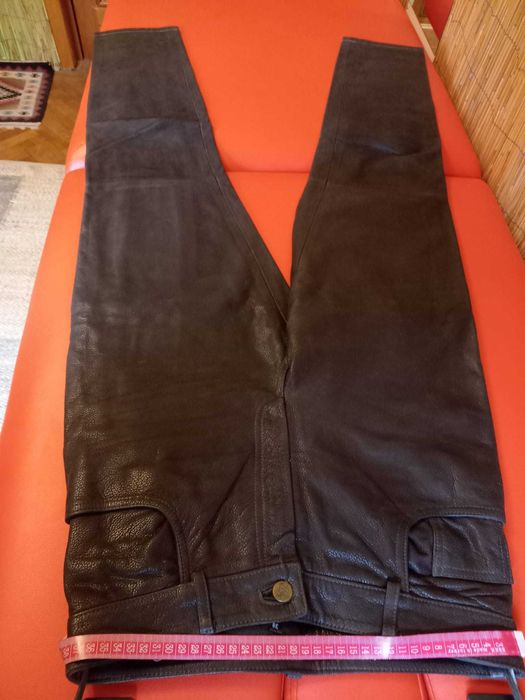 Pantaloni piele groasă