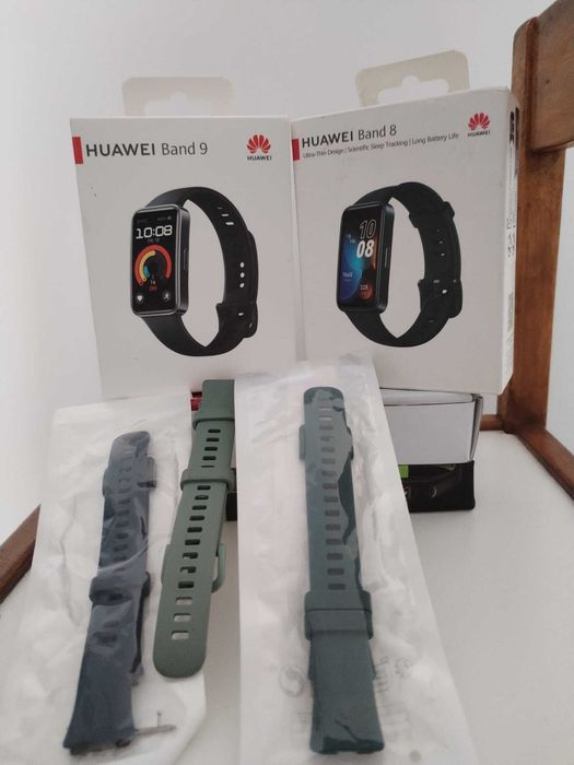 Huawei Band 9 NOU + Huawei Band 8 + curele | Pachet avantajos